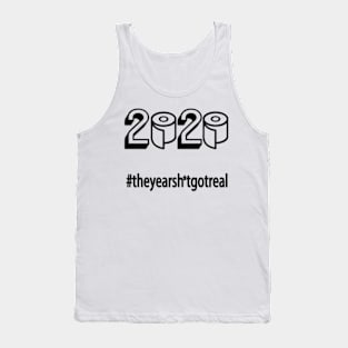 Funny Toilet Paper Crisis 2020 Tank Top